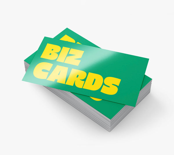 Laminated Business Cards